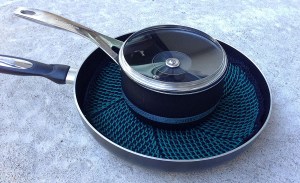 Grytebeskytter i bruk